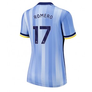 Tottenham Hotspur Cristian Romero #17 Bortatröja Dam 2024-25 Kortärmad